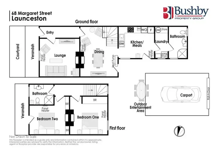 Floorplan of Homely house listing, 68 Margaret Street, Launceston TAS 7250