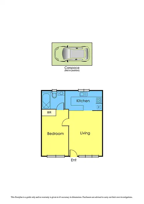 Floorplan of Homely apartment listing, 3/88 Grosvenor Street, St Kilda East VIC 3183