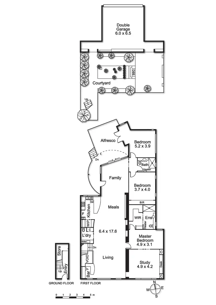 Floorplan of Homely townhouse listing, Level 2/48 Murrumbeena Road, Murrumbeena VIC 3163