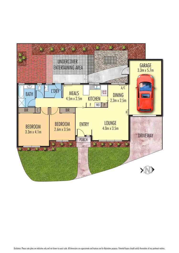 Floorplan of Homely unit listing, 3/36 Nell Street, Greensborough VIC 3088
