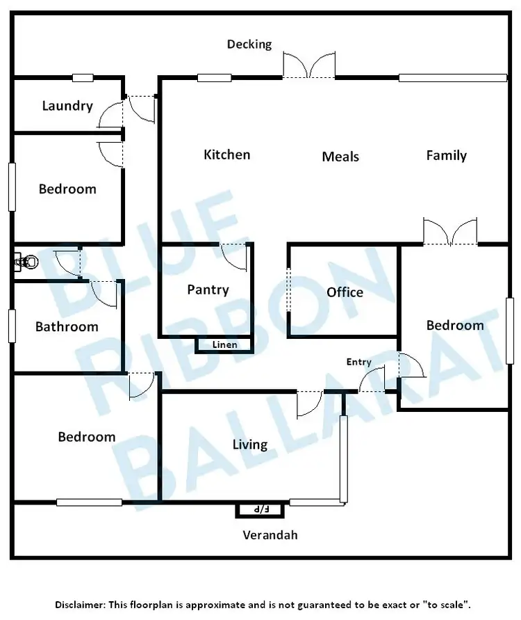 Floorplan of Homely house listing, 7 Gray Street, Lismore VIC 3324