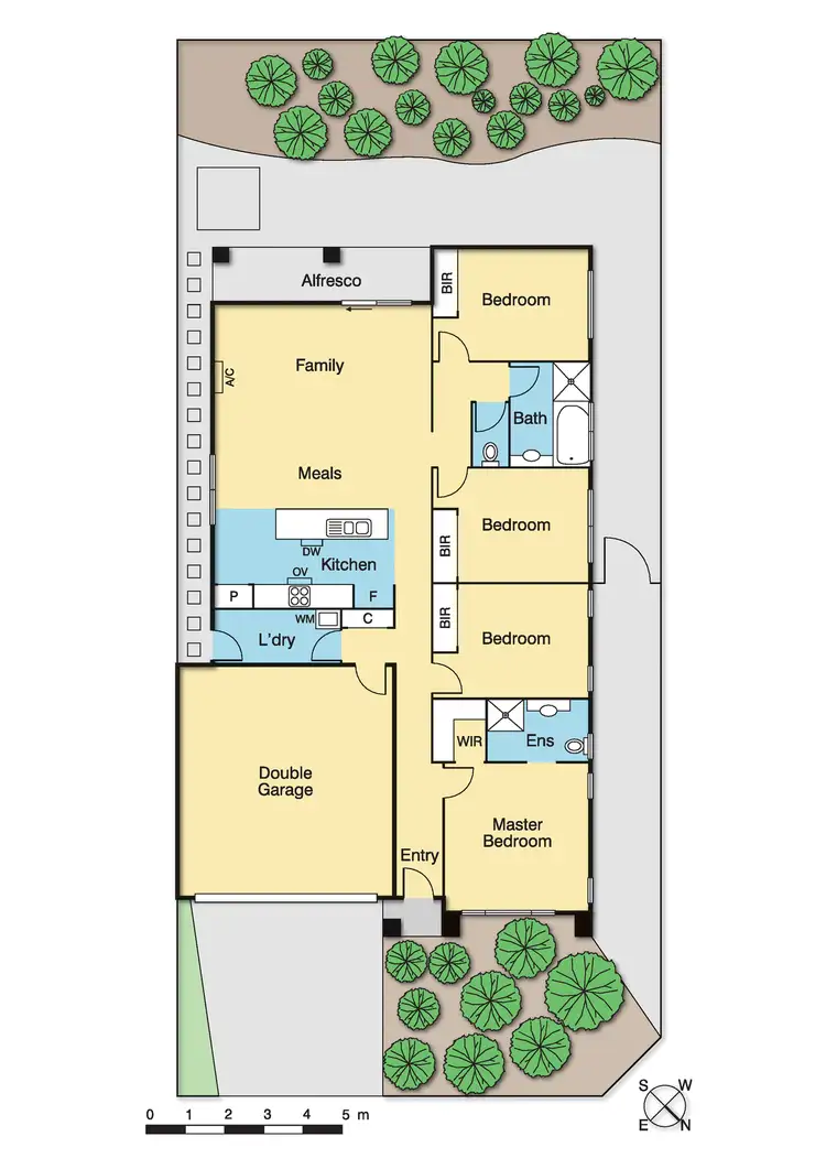 Floorplan of Homely house listing, 93 Everard Road, Mernda VIC 3754