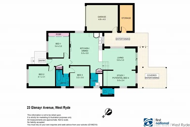 Floorplan of Homely house listing, 23 Glenayr Avenue, West Ryde NSW 2114