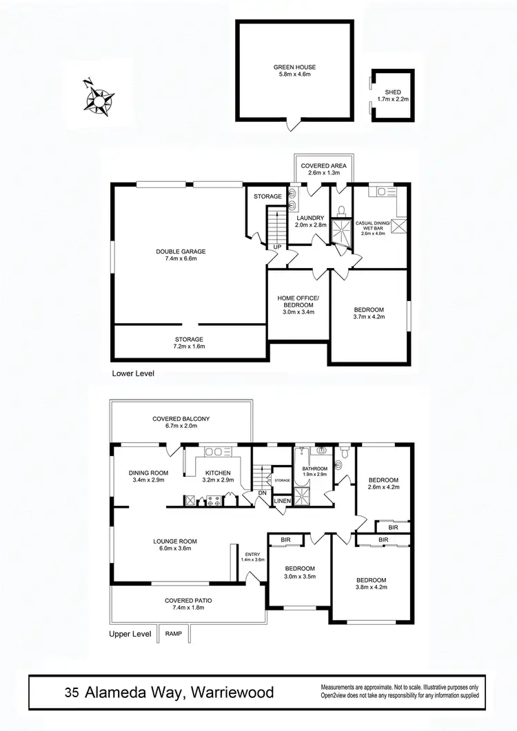 Floorplan of Homely house listing, 35 Alameda Way, Warriewood NSW 2102