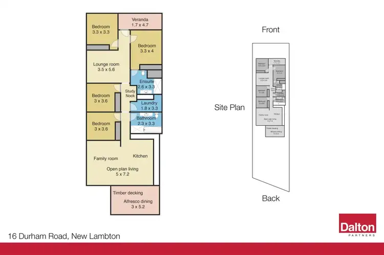Floorplan of Homely house listing, 16 Durham Road, Lambton NSW 2299