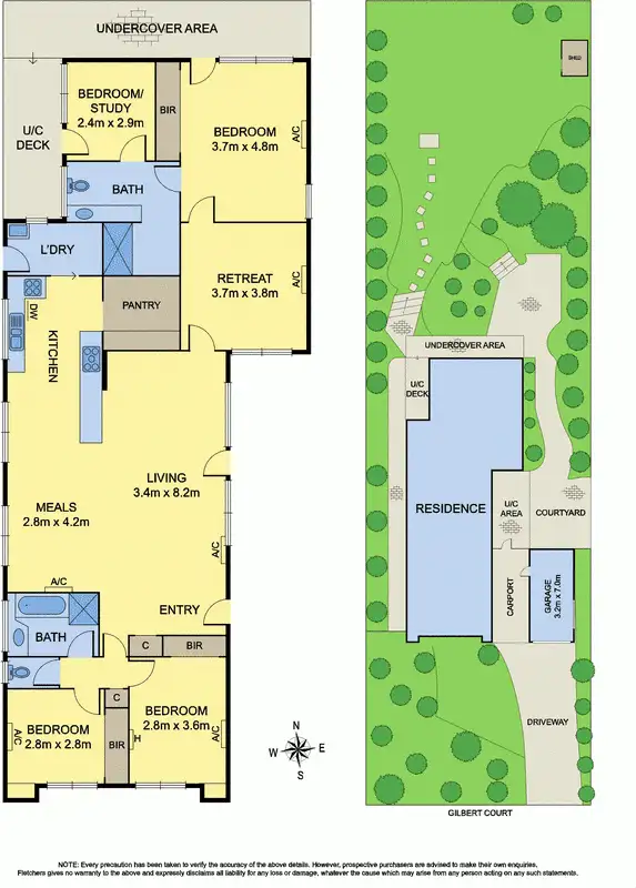Floorplan of Homely house listing, 13 Gilbert Court, Scoresby VIC 3179