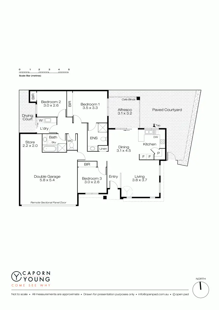 Floorplan of Homely villa listing, 6/249 Pearson Street, Woodlands WA 6018