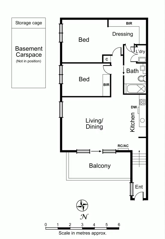 Floorplan of Homely apartment listing, 31/62 Wattletree Road, Armadale VIC 3143
