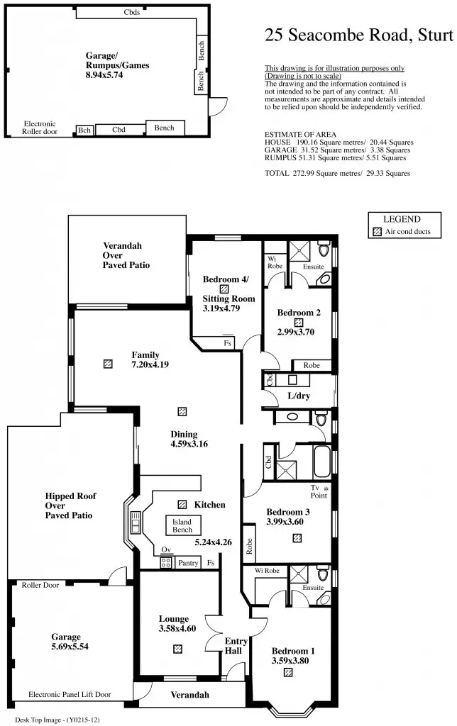 Floorplan of Homely house listing, 25 Seacombe Road, Sturt SA 5047
