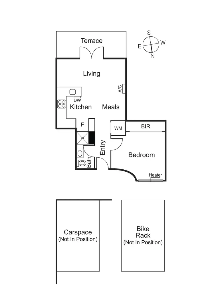 Floorplan of Homely apartment listing, 13/1083-1089 Glenhuntly Road, Glen Huntly VIC 3163