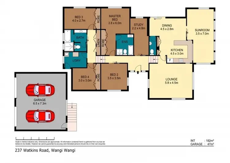 Floorplan of Homely house listing, 237 Watkins Road, Wangi Wangi NSW 2267