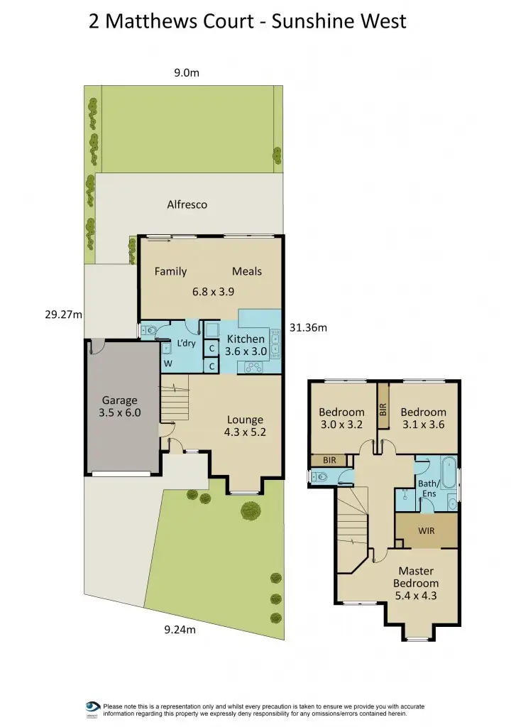 Floorplan of Homely house listing, 2 Matthew Court, Sunshine West VIC 3020