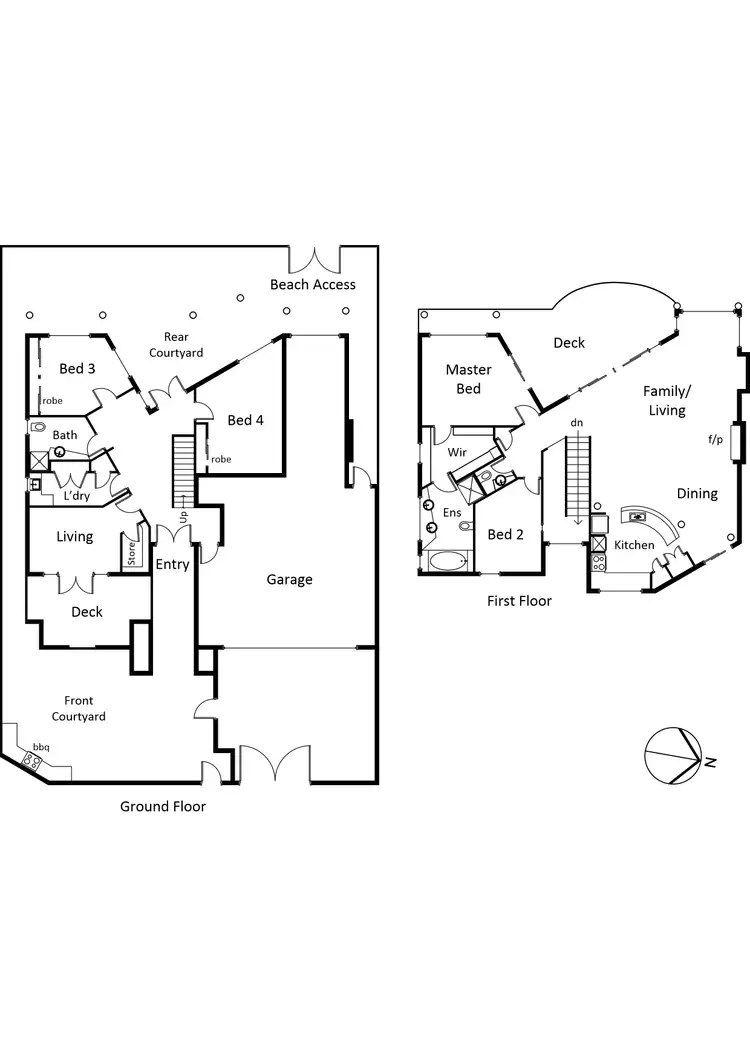 Floorplan of Homely house listing, 63 Nepean Highway, Aspendale VIC 3195