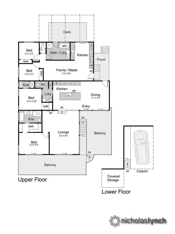 Floorplan of Homely house listing, 10 The Boulevard, Mccrae VIC 3938
