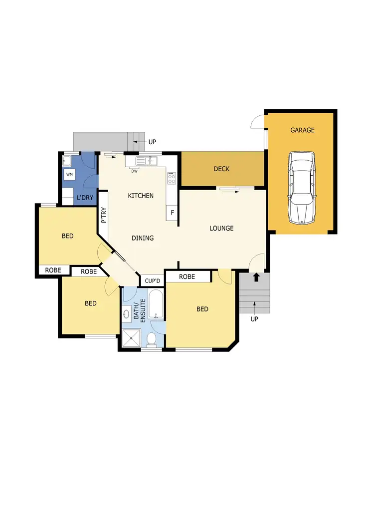 Floorplan of Homely unit listing, 2/11 Roslyn Street, Strathmore VIC 3041