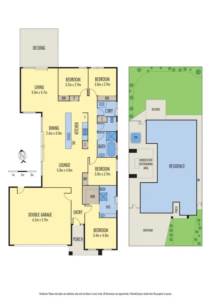 Floorplan of Homely house listing, 30 Diaz Drive, Grovedale VIC 3216
