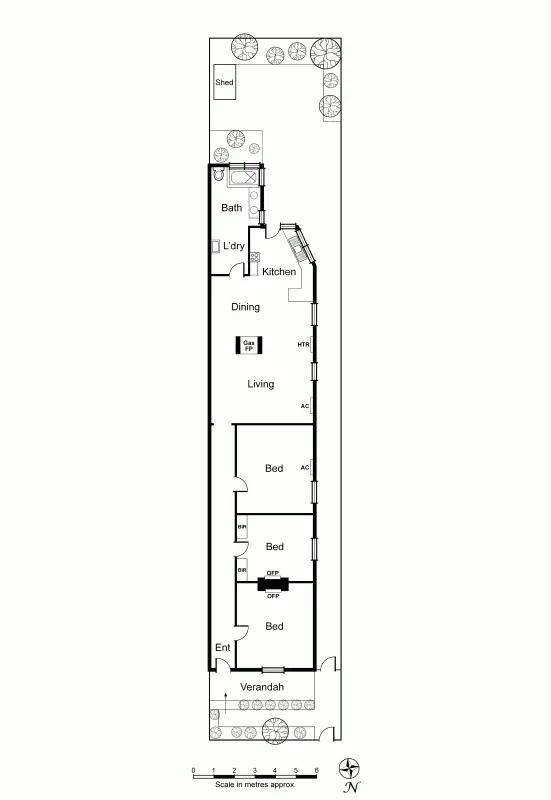 Floorplan of Homely house listing, 44 Clarke Street, Prahran VIC 3181