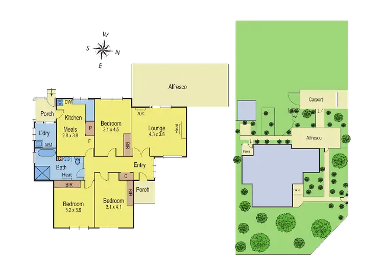 Floorplan of Homely house listing, 86 St Albans Road, Thomson VIC 3219