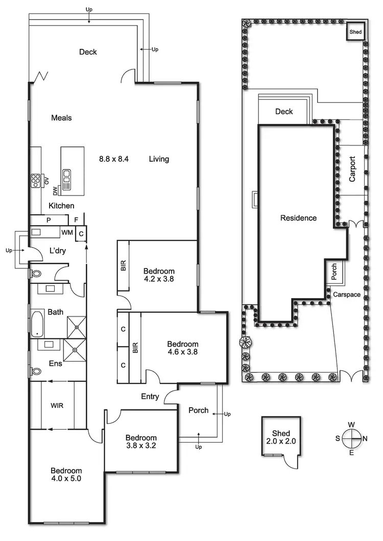 Floorplan of Homely house listing, 71 Victor Road, Bentleigh East VIC 3165