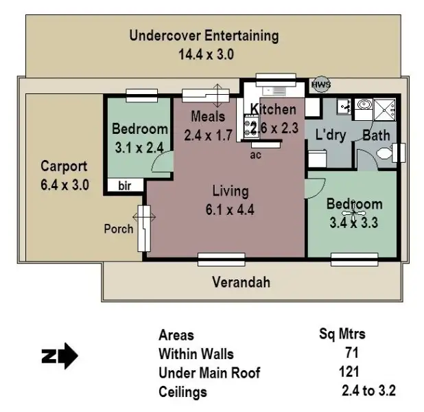 Floorplan of Homely house listing, 2 Plowman Close, Nairne SA 5252