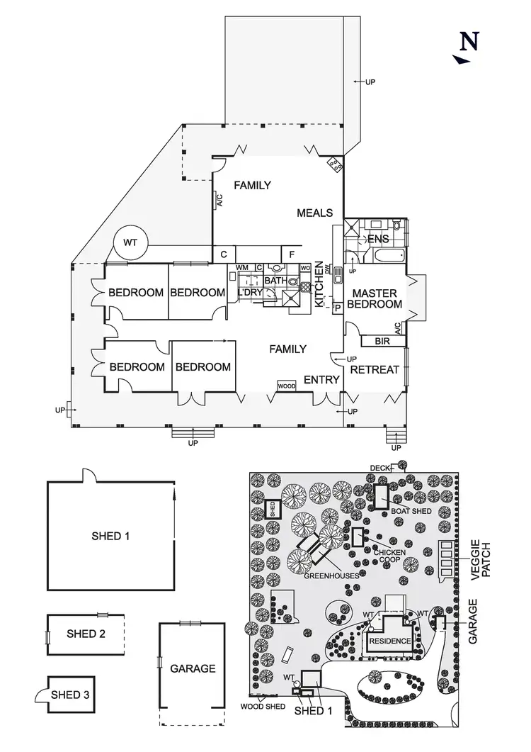Floorplan of Homely house listing, 61 Oxley Road, Kangaroo Ground VIC 3097