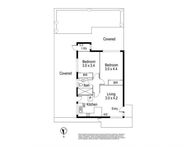Floorplan of Homely unit listing, 4/37 Barton Street, Reservoir VIC 3073