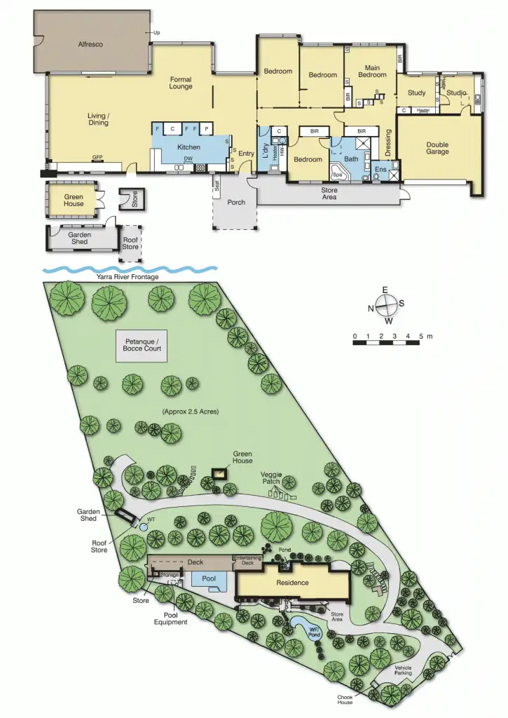 Floorplan of Homely house listing, 28 Montpelier Drive, Lower Plenty VIC 3093