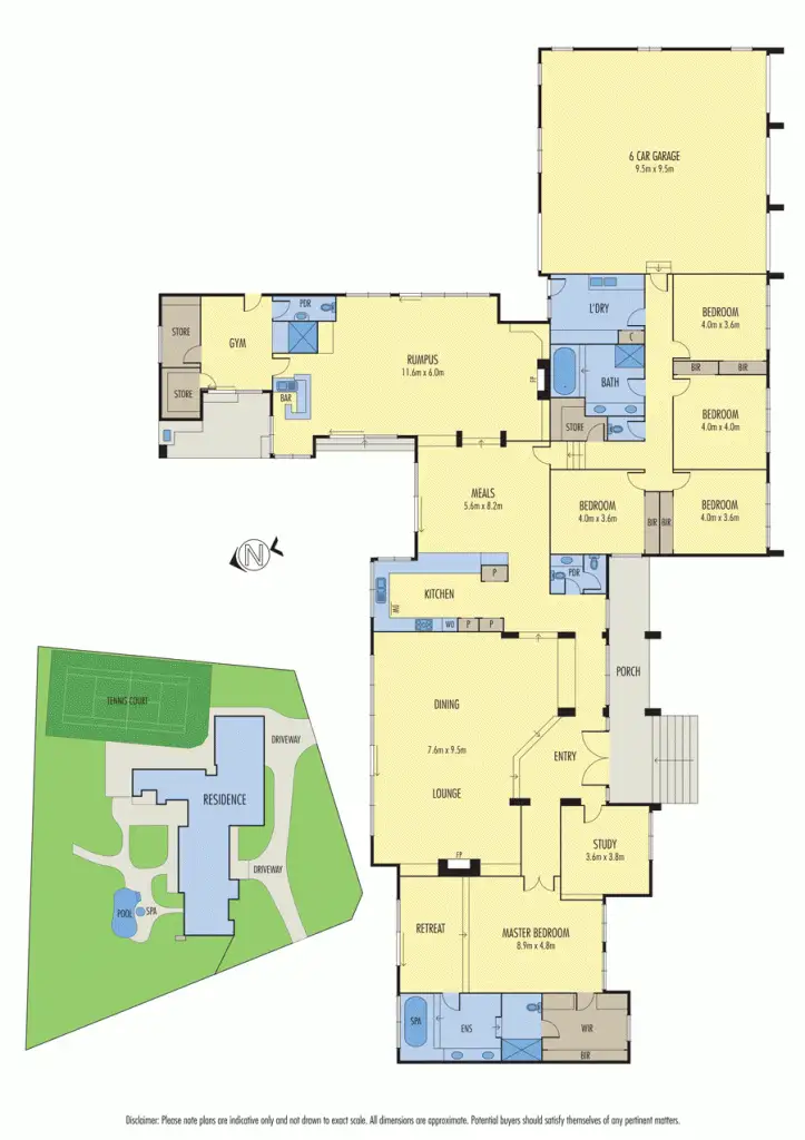 Floorplan of Homely house listing, 1 Winifred Court, Templestowe VIC 3106