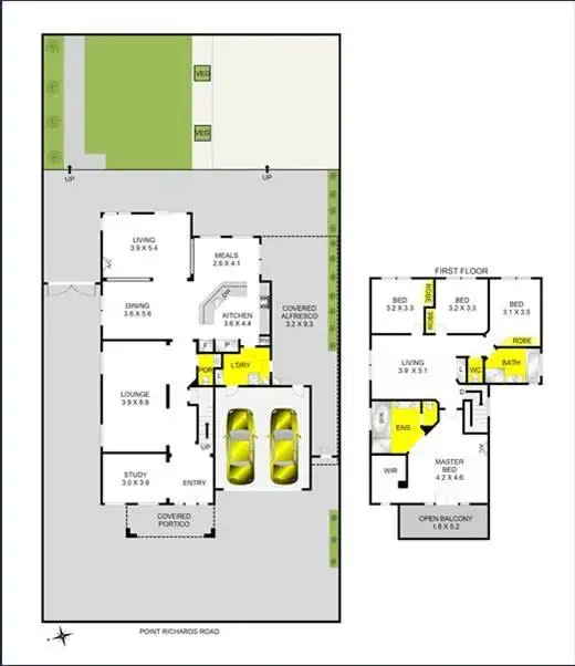 Floorplan of Homely house listing, 72 Point Richards Road, Portarlington VIC 3223