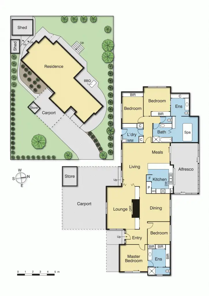 Floorplan of Homely house listing, 89 Porter Street, Eltham VIC 3095