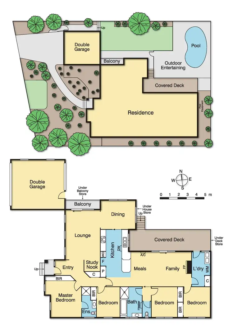 Floorplan of Homely house listing, 3 Marian Court, Eltham North VIC 3095