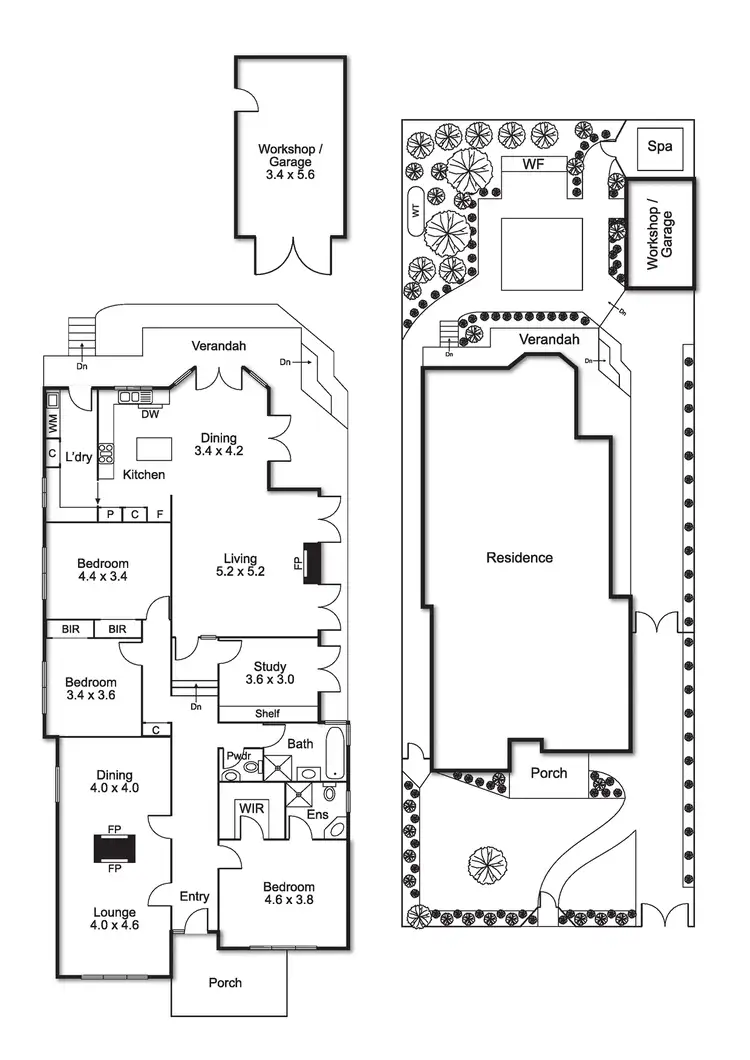 Floorplan of Homely house listing, 10 Dalmor Avenue, Ormond VIC 3204