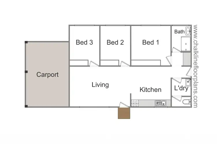 Floorplan of Homely house listing, 4 Prest Court, Mansfield VIC 3722