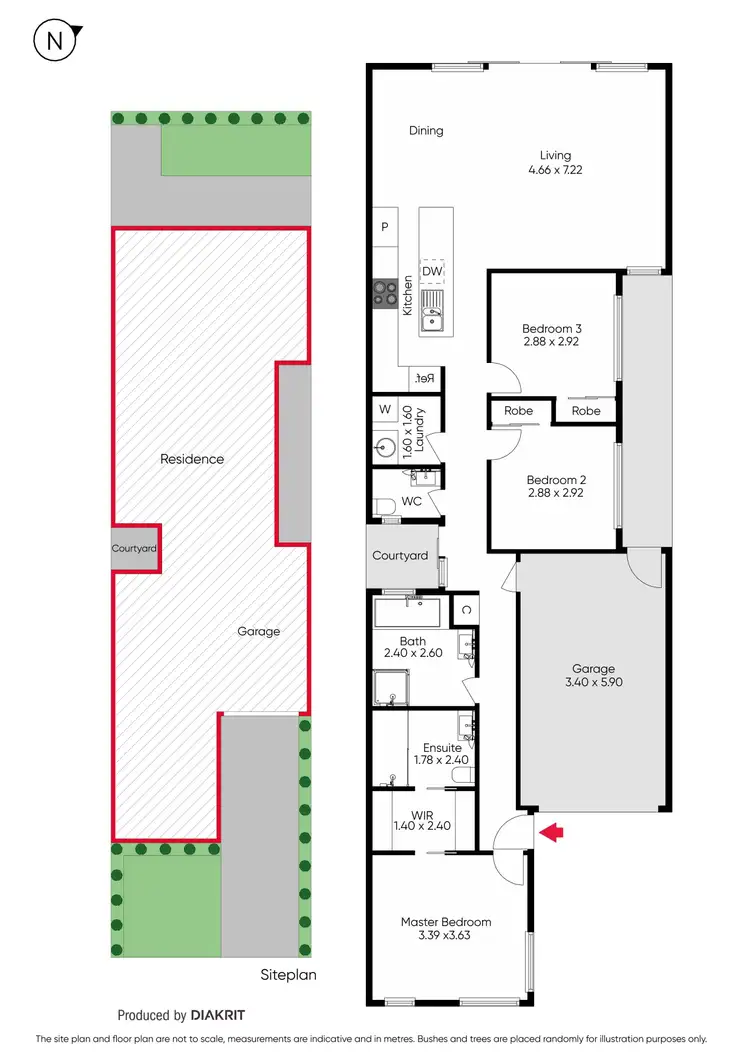 Floorplan of Homely townhouse listing, 14 Charles Road, Altona VIC 3018