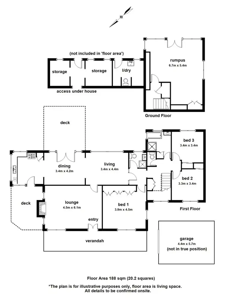 Floorplan of Homely house listing, 5 Old Menzies Creek Road, Menzies Creek VIC 3159