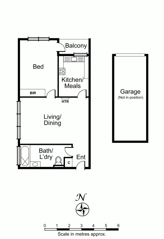 Floorplan of Homely apartment listing, 5/14 Wrexham Road, Prahran VIC 3181