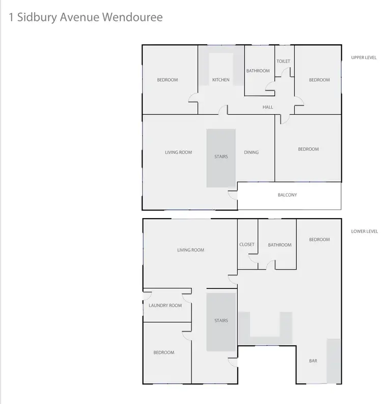 Floorplan of Homely house listing, 1 Sidbury Avenue, Wendouree VIC 3355
