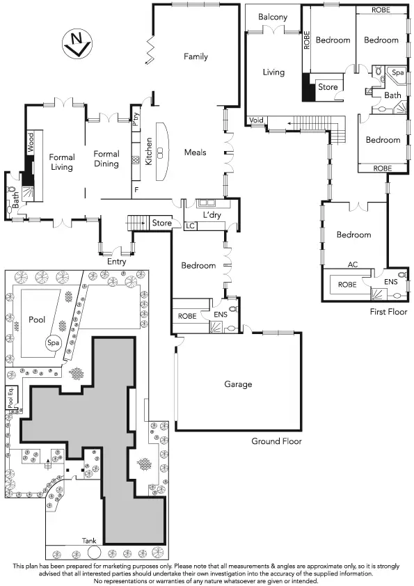 Floorplan of Homely house listing, 9 Tovell Street, Brighton VIC 3186