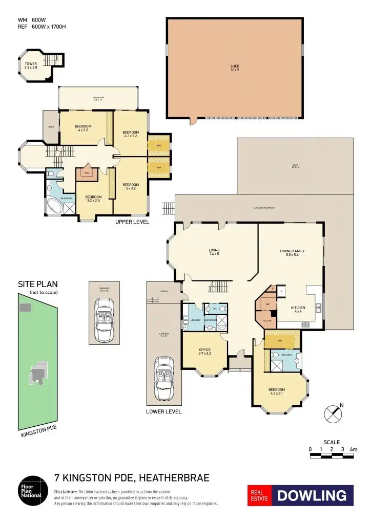 Floorplan of Homely house listing, 7 Kingston Parade, Heatherbrae NSW 2324