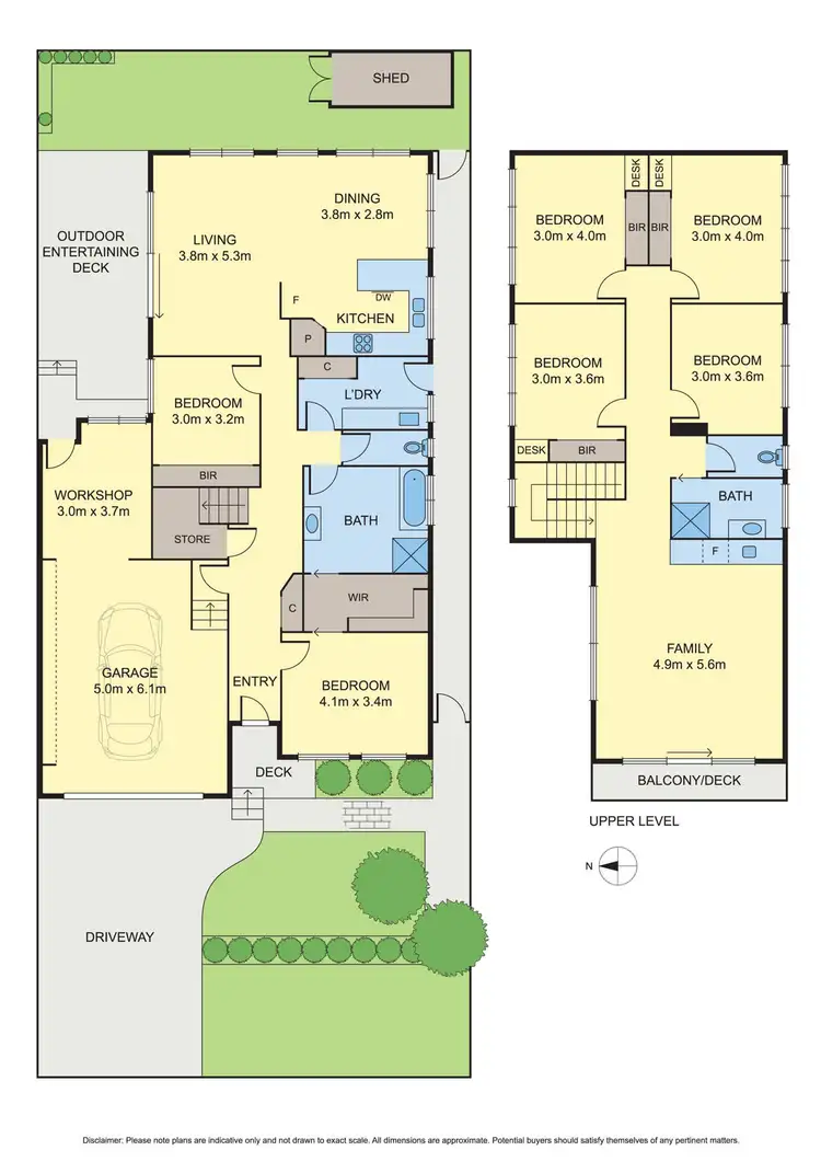 Floorplan of Homely house listing, 6 Lakeside Place, Ocean Grove VIC 3226