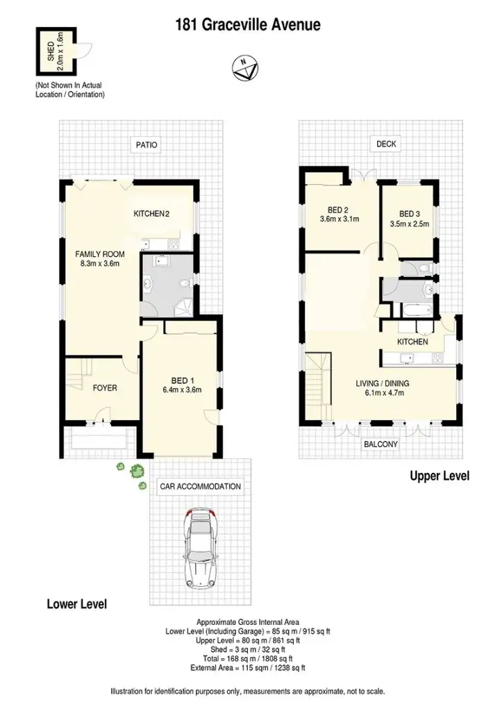 Floorplan of Homely house listing, 181 Graceville Avenue, Graceville QLD 4075