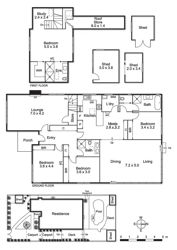 Floorplan of Homely house listing, 19 Atkinson Street, Murrumbeena VIC 3163