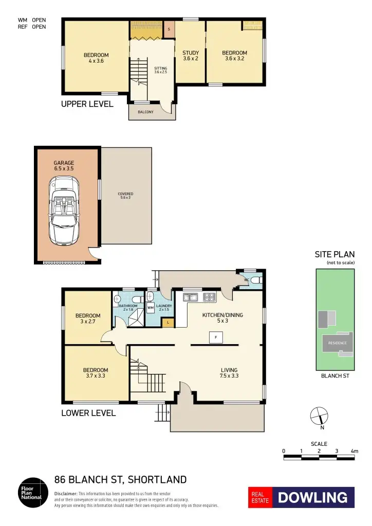 Floorplan of Homely house listing, 86 Blanch Street, Shortland NSW 2307