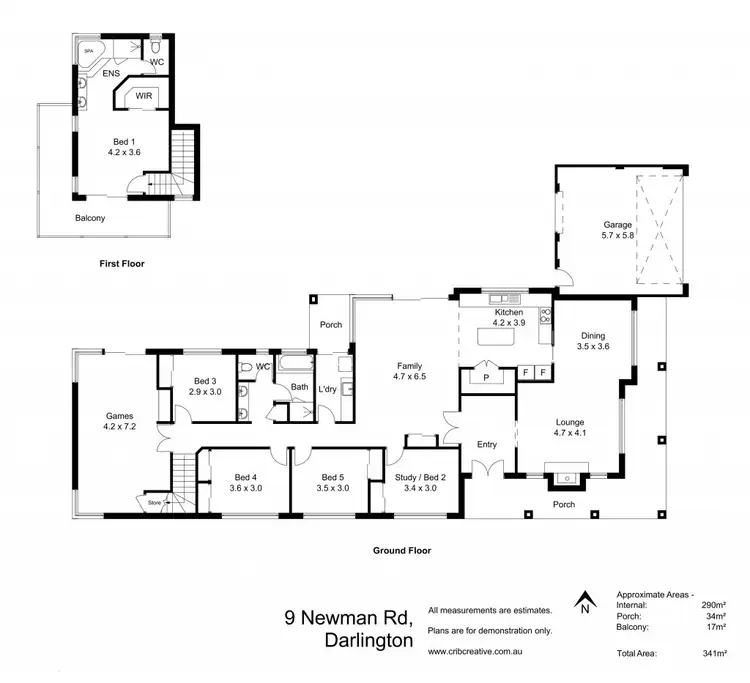 Floorplan of Homely house listing, 9 Newman Road, Darlington WA 6070