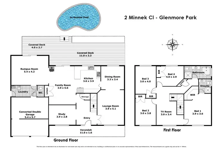 Floorplan of Homely house listing, 2 Minnek Close, Glenmore Park NSW 2745