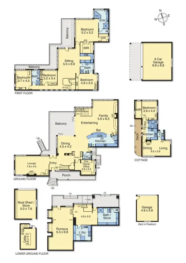 Floorplan of Homely house listing, 22 Jacksons Road, Mount Eliza VIC 3930