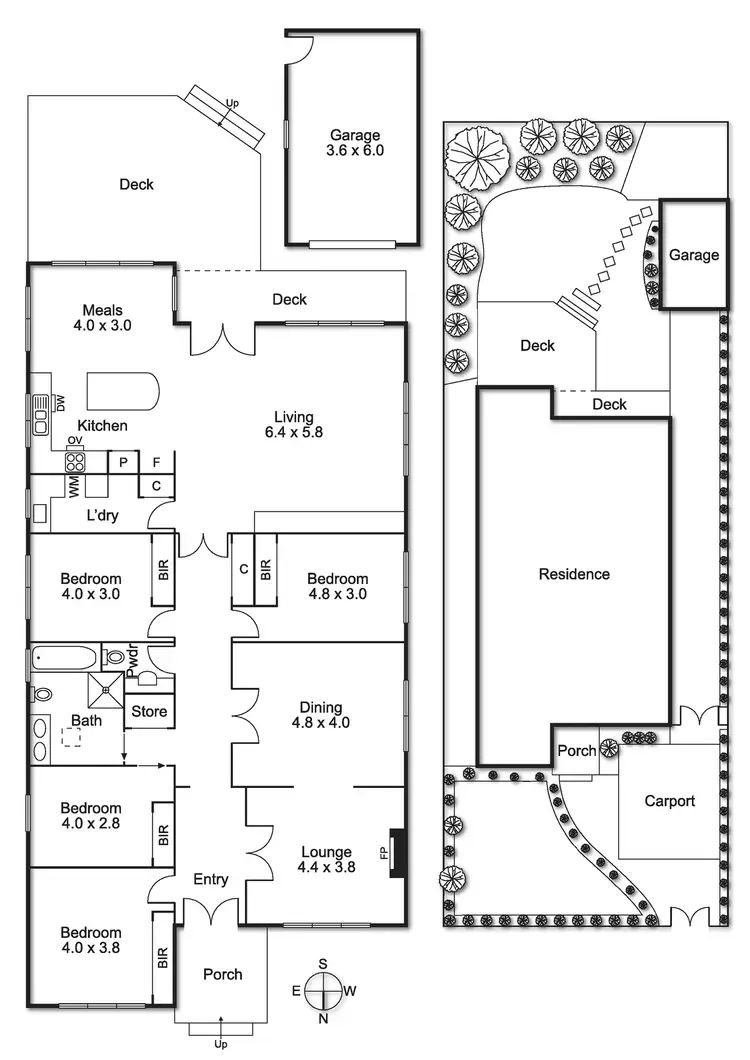 Floorplan of Homely house listing, 16 Walnut Street, Ormond VIC 3204