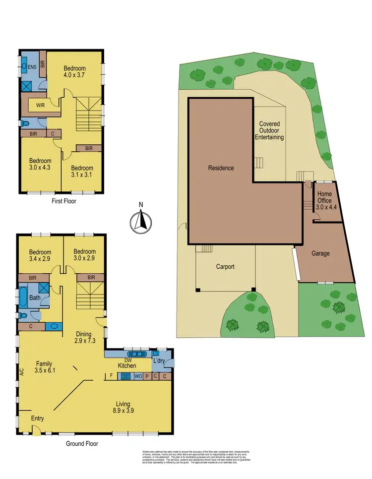 Floorplan of Homely house listing, 4 Balmoral Avenue, Bundoora VIC 3083