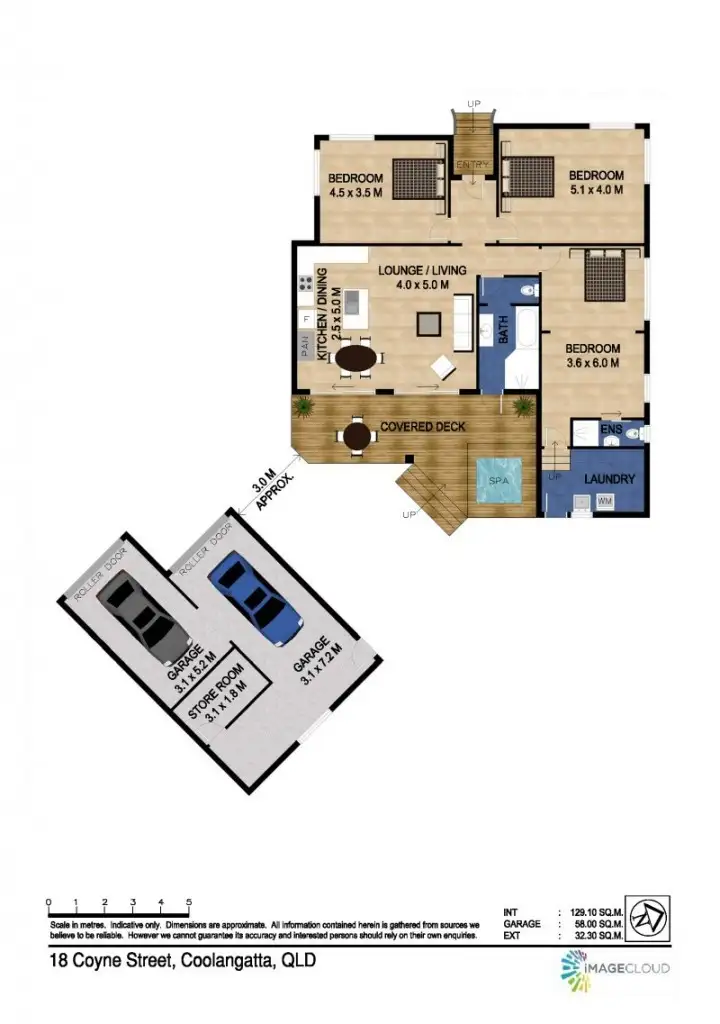 Floorplan of Homely house listing, 18 Coyne Street, Kirra QLD 4225
