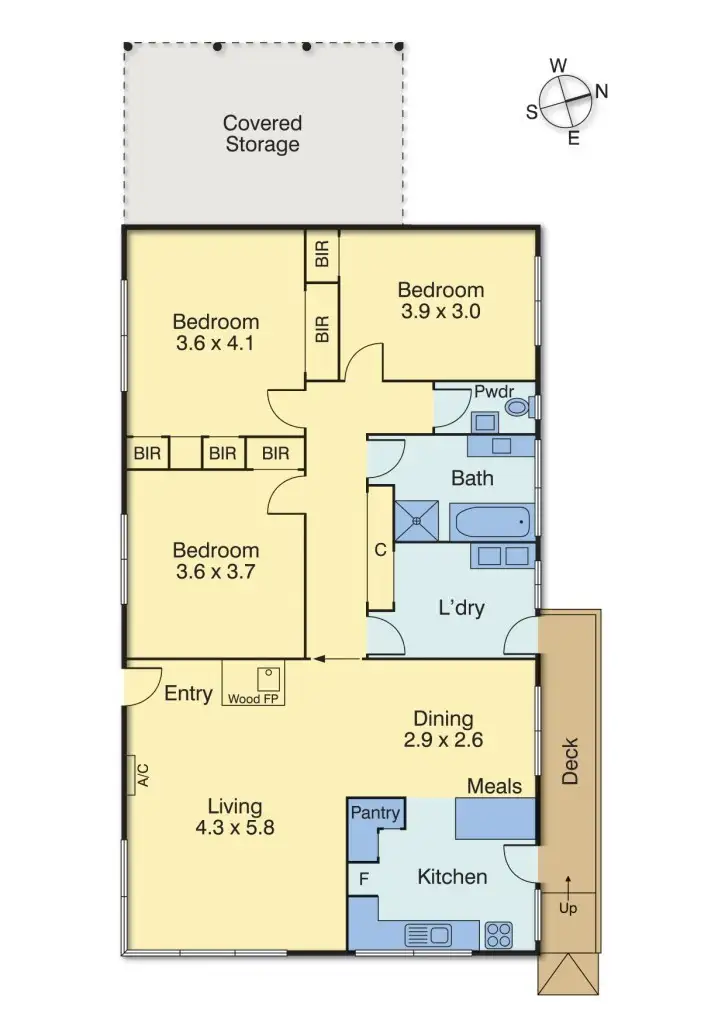 Floorplan of Homely house listing, 18 Baynes Road, Red Hill South VIC 3937